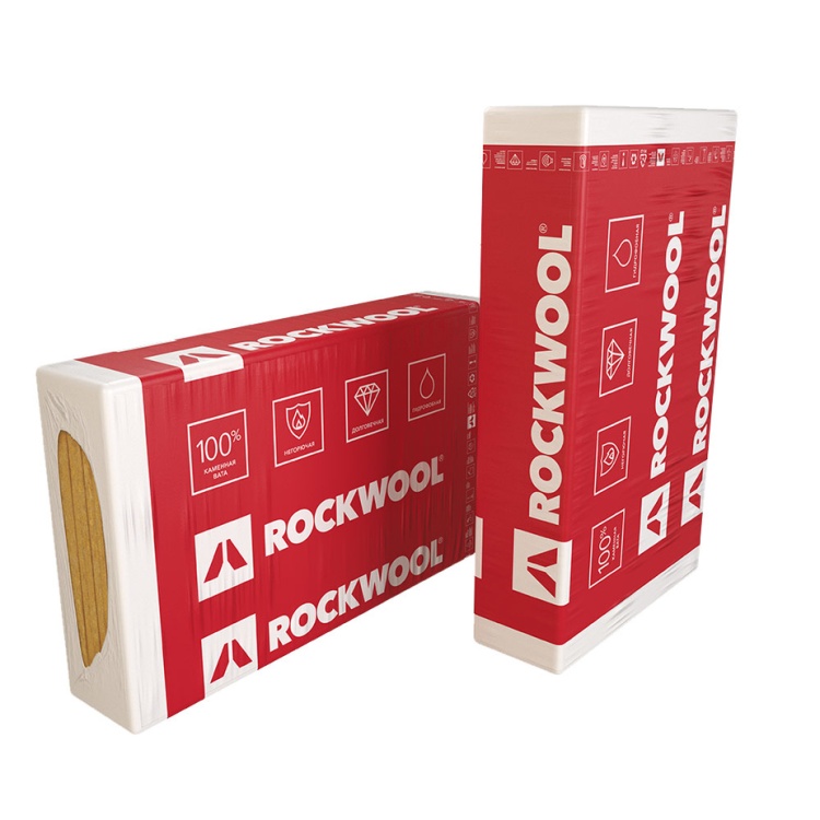 Утеплитель Rockwool Файер Баттс 110 1000х600х50 мм, 4 шт. уп