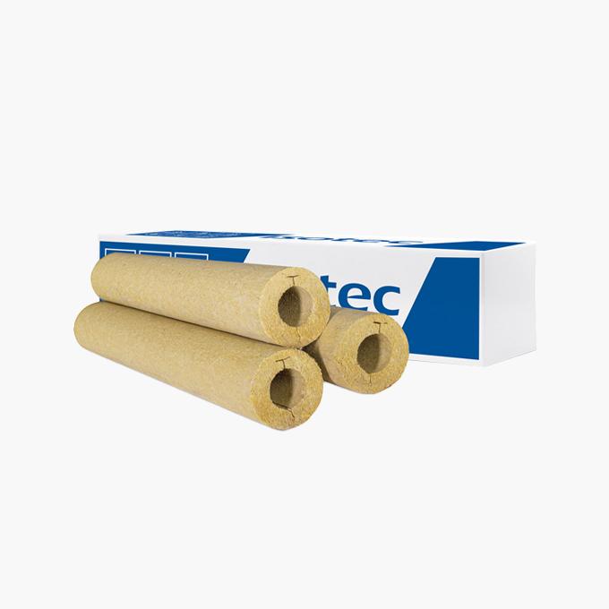 Цилиндр вырезной ISOTEC Shell 80x133x1000 мм, минераловатный, без покрытия 1шт/уп