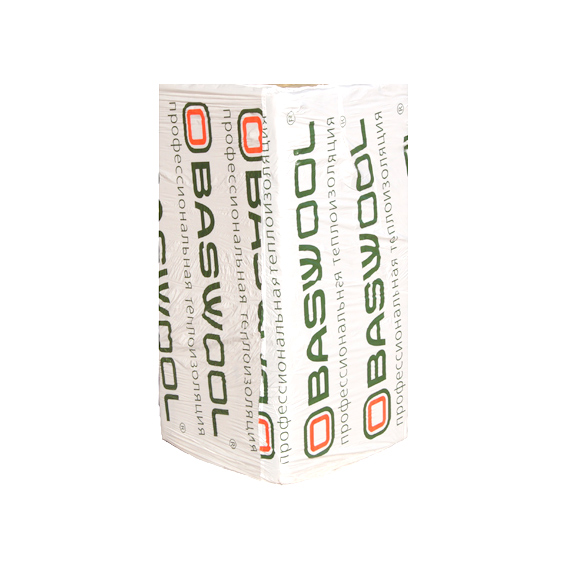 Утеплитель BASWOOL 80 - Вент 1200х600х70 мм, 4 шт. уп